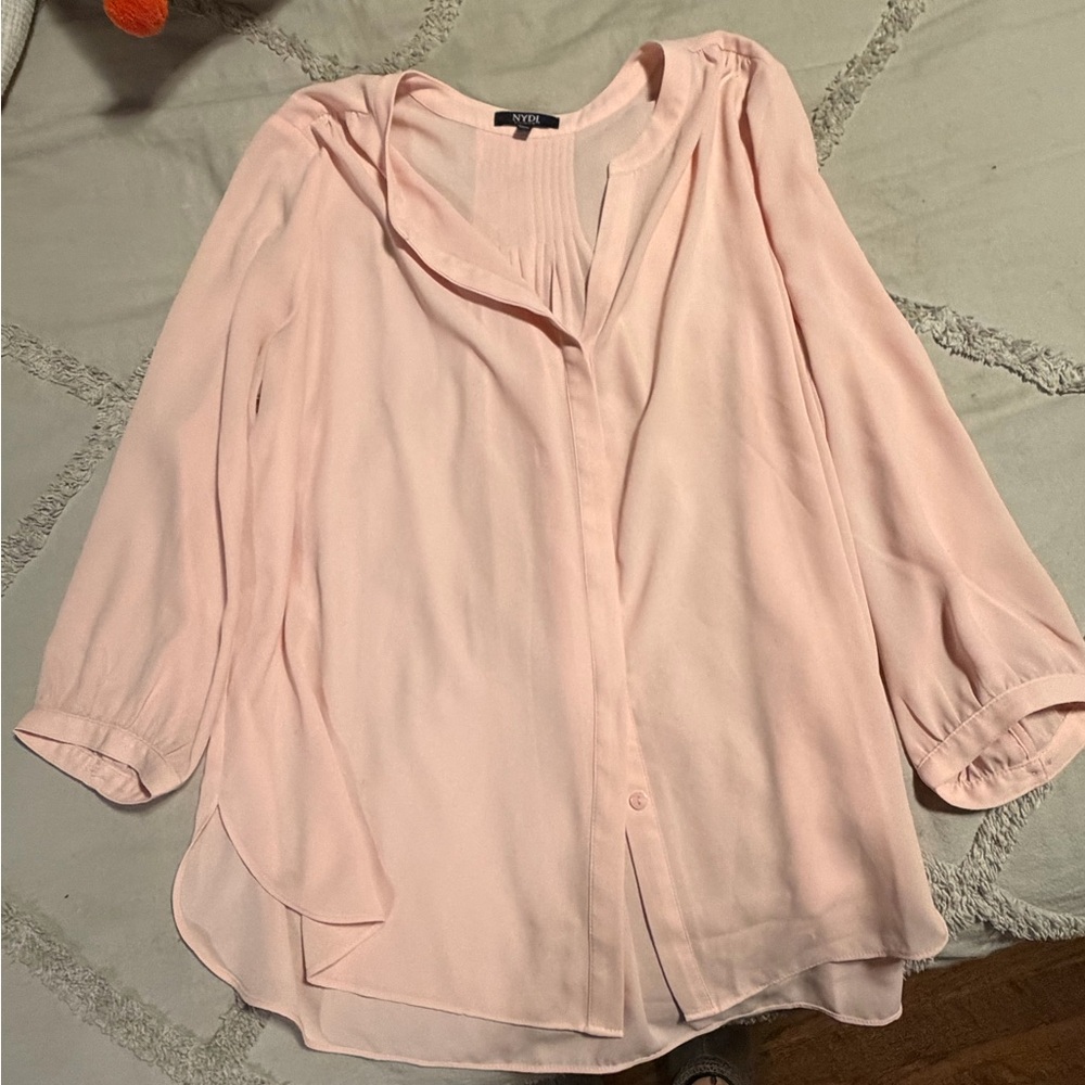 NYDJ Light Pink Women's Blouse